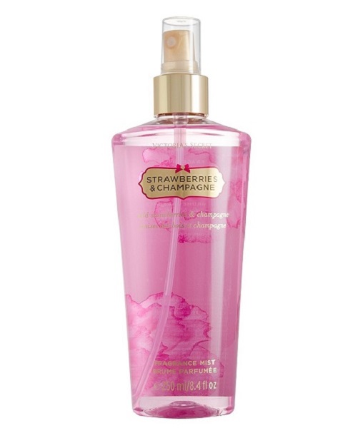 Victoria's Secret Strawberries & Champagne Fragrance Mist Spray 250 ml, VSE032B3-1-2-2
